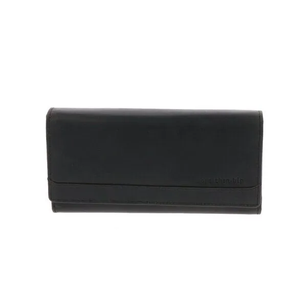 MoreThanHip MoreThanHip Damen RFID Portemonnaie Ökoleder - Derby, Schwarz, – Produktbild 4 von 4