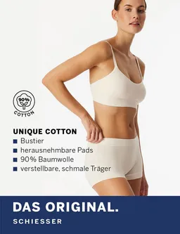 Schiesser Schiesser Bustier Unique Cotton bh bra-lette bustier – Produktbild 1 von 1