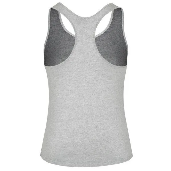 nice to meet me nice to meet me Racerback Top, Grey melange, – Produktbild 1 von 2