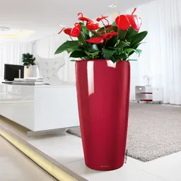 Lechuza® Lechuza® 'Rondo 40', scarlet-rot, ca. Ø 40 x H 75 cm – Produktbild 1 von 1