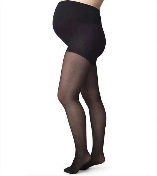 Swedish Stockings Swedish Stockings Amanda Maternity Strumpfhose, 20 Den, Schwarz, – Produktbild 2 von 4