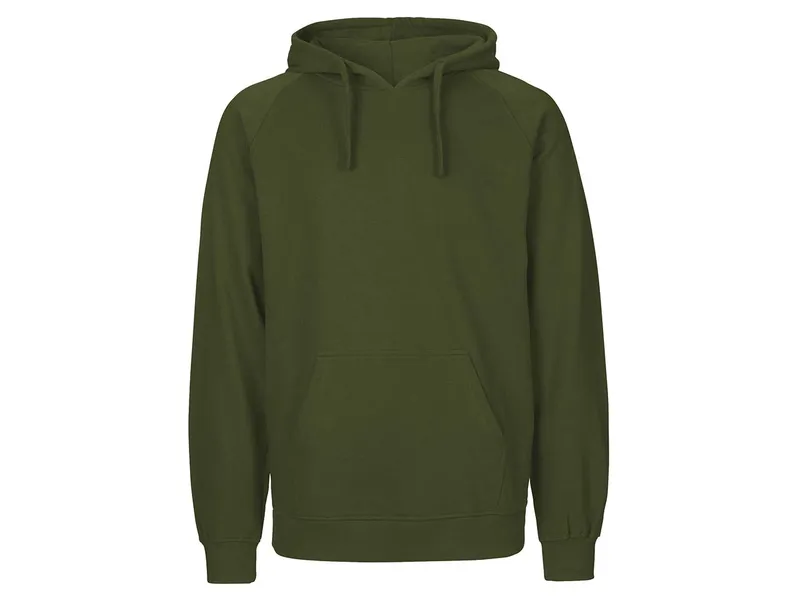 Neutral Neutral® Unisex / Herren College Hoodie Hoody Kapuzenpullover Kapuzenpulli Neue Farben, Oliv, – Produktbild 1 von 2