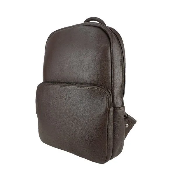 manbefair manbefair City Rucksack Louisa Eco-Leder, Braun, – Produktbild 1 von 4