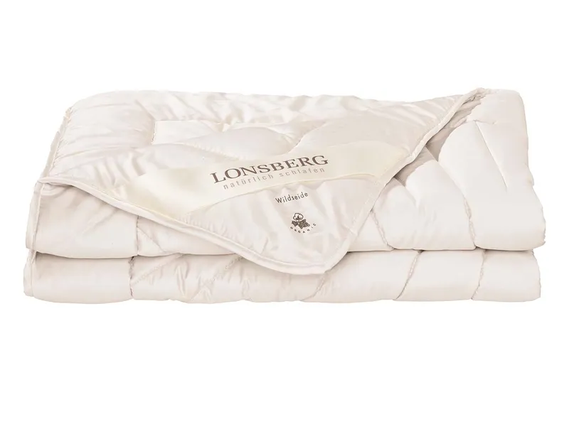 Lonsberg Lonsberg Bettdecke "Luxor Plus" Wildseide, 155 x 200 cm – Produktbild 1 von 1