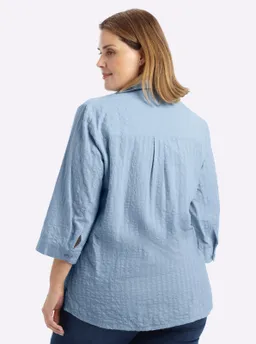sheego Tunika hellblau – Produktbild 1 von 1