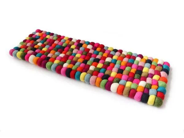 WoolFit WoolFit handgefilzte Deko aus Filzkugeln, vielseitig einsetzbar, Mehrfarbig, – Produktbild 1 von 4