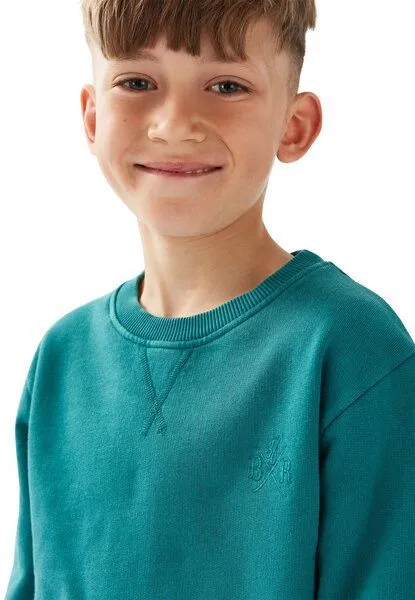 Band of Rascals Band of Rascals Dip Dye Sweat, Petrol, – Produktbild 4 von 4