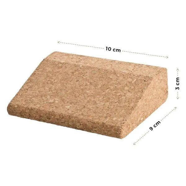 Kork-Deko Kork-Deko Yoga Keil, kurz (10x9x3 cm) / Keil aus Kork – Produktbild 5 von 7