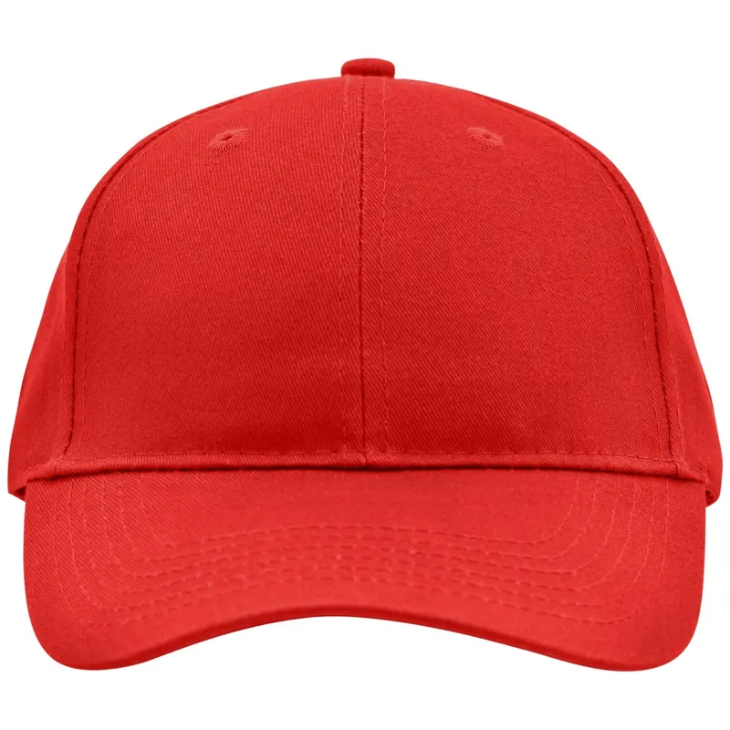 Myrtle Beach myrtle beach Klassisches 6 Panel Cap mit gebürsteter Oberfläche MB6118 Gr. one size red – Produktbild 1 von 1