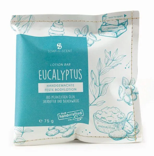 El Puente El Puente Lotion Bar "Eucalyptus" | Fair Trade, Mehrfarbig, – Produktbild 1 von 1