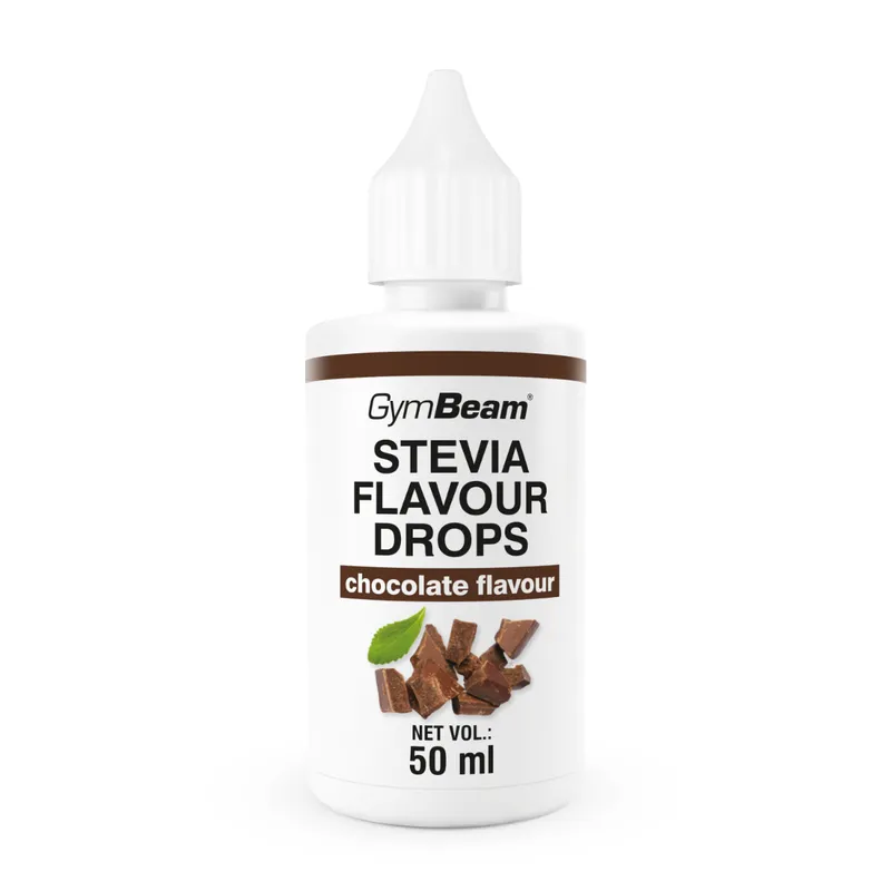 GymBeam Food GymBeam Stevia Flavour Drops 50 ml Schokolade – Produktbild 1 von 1