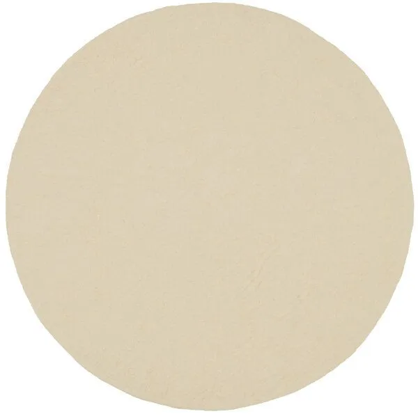 myfelt myfelt Filzteppich rund, 100% reiner Schurwolle, Beige (levi), – Produktbild 1 von 4