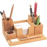 Schreibtisch-Organizer "Maxi" aus Buche – Produktbild 1 von 1