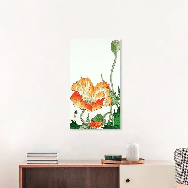 Photocircle Photocircle Poster / Leinwandbild - Vögel und Pflanzen von Ohara Koson – Produktbild 1 von 2