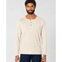 HempAge HempAge Herren Langarm-Shirt Hanf/Bio Baumwolle, Gobi, – Produktbild 1 von 2