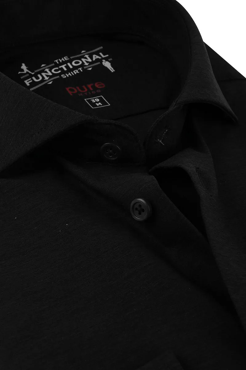 Pure Pure H.Tico The Functional Shirt Schwarz - Größe 46, Schwarz, – Produktbild 1 von 3