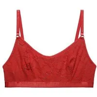 Underprotection Underprotection Feline Bandeau BH aus Recycling-Material, Rot, – Produktbild 1 von 1