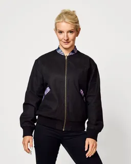 Khala Khala Damen vegan Wendejacke Ri Chu Schwarz Pink Türkis – Produktbild 1 von 1
