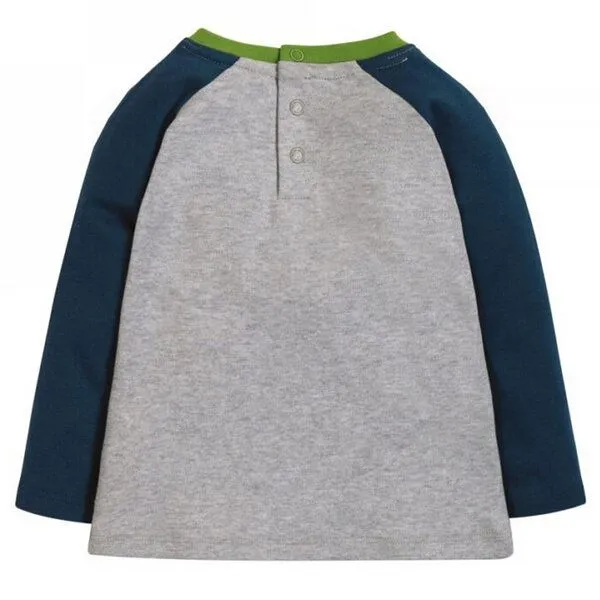 Frugi Frugi Langarm-Shirt Panda Happy Raglan Top – Produktbild 3 von 3