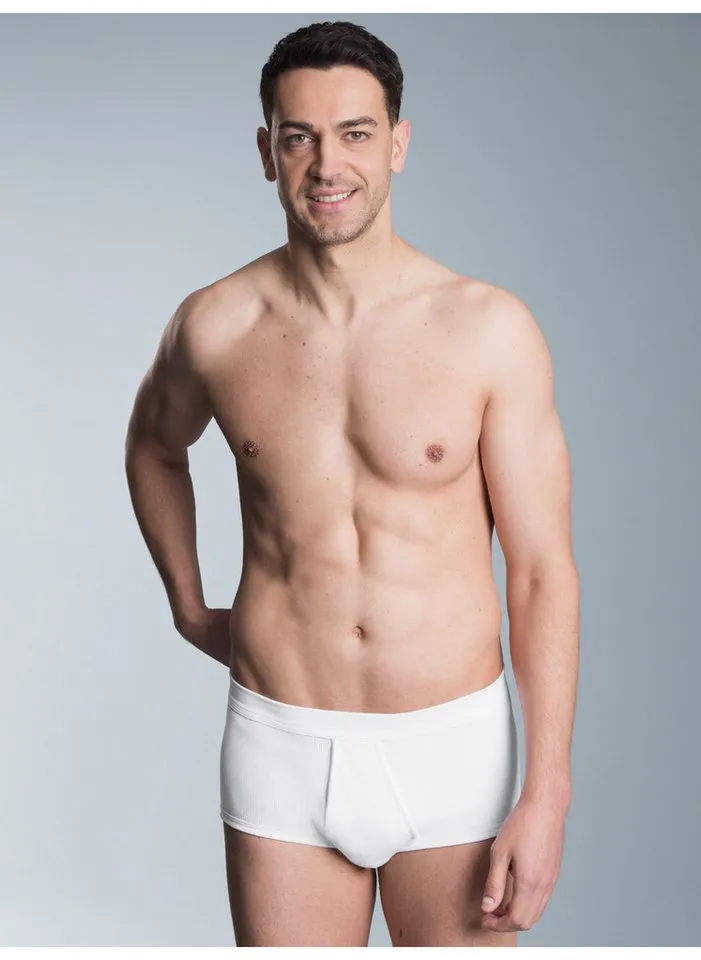 Trigema Slip TRIGEMA Slip Doppelripp im Doppelpack (2-St), Weiß, – Produktbild 3 von 4