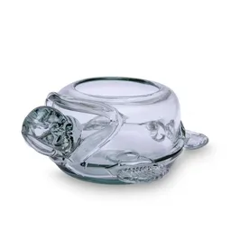 Mitienda Shop Mitienda Shop Blumenschale Schildkröte | Mundgeblasenes Glas aus Mexiko, Terrarium Pflanzgefäß Schildkröte aus Glas – Produktbild 1 von 1