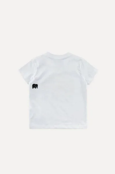 Trendsplant Trendsplant Kid's Organic Navajo Classic T-Shirt White, Weiß, – Produktbild 3 von 4