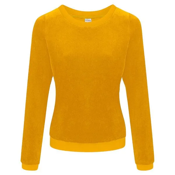 Frija Omina Frija Omina Bio Nicki Pullover Onne, Senf (gelb), – Produktbild 1 von 4