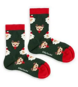 DillySocks DillySocks Kindersocken Lil Rudolph in the Forest aus Biobaumwoll-Mix – Produktbild 1 von 1