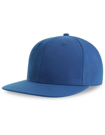 Atlantis Headwear Atlantis Headwear James Cap Old-School-Look und flache Schirmform Snapback-Verschluss, Royal (blau), – Produktbild 1 von 2