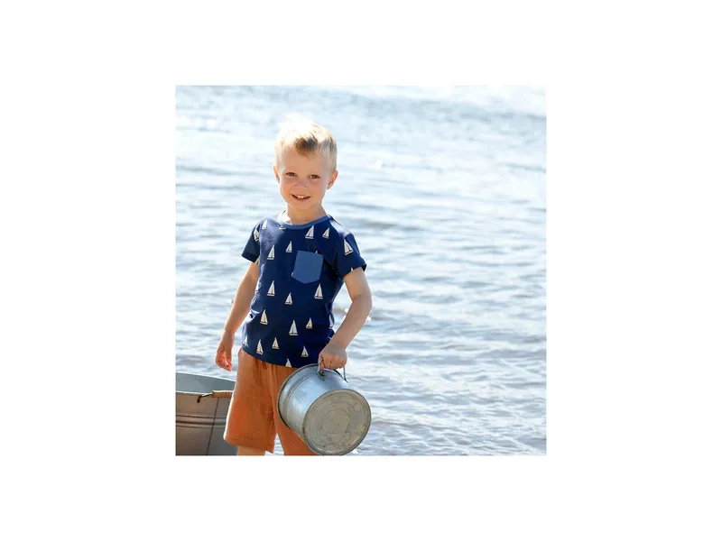Enfant Terrible Enfant Terrible Shirt mit Segelbootdruck navy-white – Produktbild 2 von 2