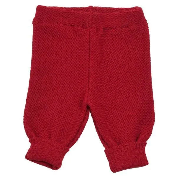 Reiff Reiff Gestrickte Leggings Uni mit Strickbündchen, Burgund, – Produktbild 1 von 1