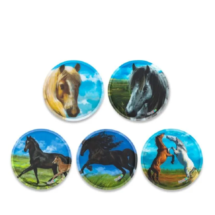 Ergobag Ergobag Kletties Matt Set (5-tlg.) Pferde, Multicolored, – Produktbild 1 von 1