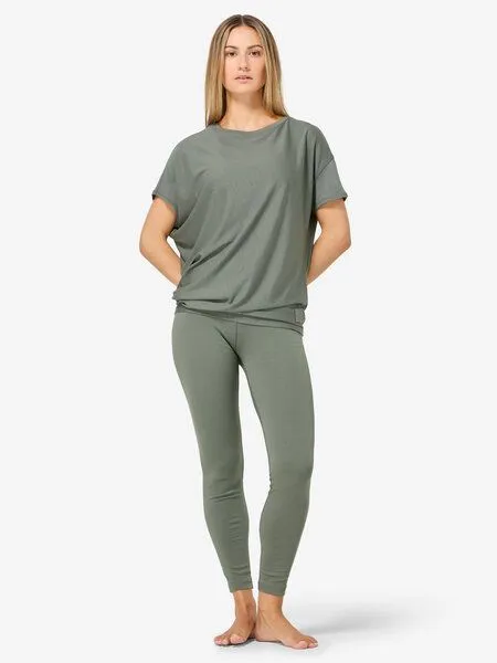 Super.Natural Super.Natural T-Shirt YOGA LOOSE BIO J TEE für Damen, Merino, Eucalyptus, – Produktbild 2 von 4