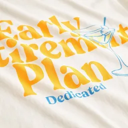 Dedicated DEDICATED T-Shirt Stockholm - Retirement Plan - aus Bio-Baumwolle – Produktbild 1 von 1