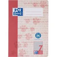 OXFORD OXFORD Recycling-Schulheft DIN A5, 16 Blatt, Lineatur 7 (kariert 7 mm), 90 g/m² – Produktbild 1 von 1