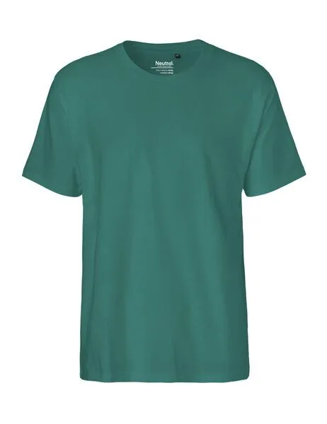 Neutral Neutral® Herren / Unisex T-Shirt von Neutral Bio Baumwolle Stabiler dicker Stoff, Teal, – Produktbild 2 von 4