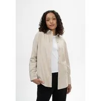 MELA Flanell Shirt AKHELA | von MELA | Fairtrade & GOTS zertifiziert, Birke melange, – Produktbild 1 von 1