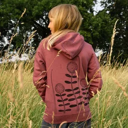 Cmig Cmig Kinder Hoodie Waldblumen in hibiscus rose – Produktbild 1 von 1