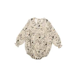 Walkiddy Walkiddy Baby Body Langarm GOTS zertifiziert Bio-Baumwolle, Rosa, Blumen-Muster – Produktbild 1 von 1