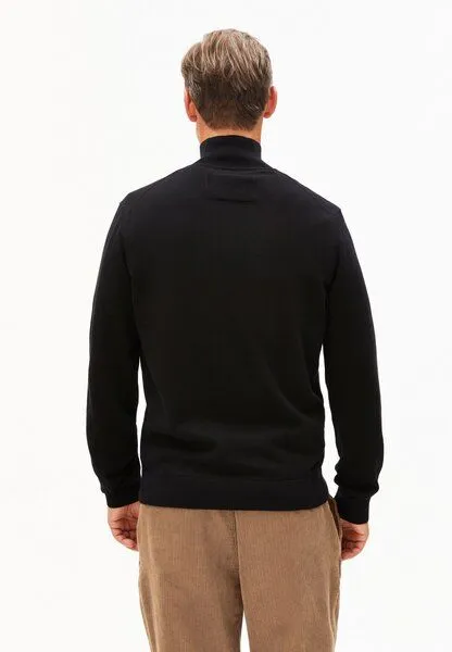 ARMEDANGELS ARMEDANGELS FAABES Herren Pullover aus Bio-Baumwolle, Black, – Produktbild 2 von 4