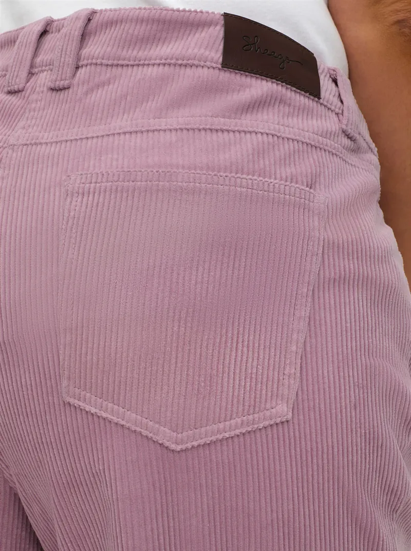 sheego Cordhose, Mauve, – Produktbild 2 von 2