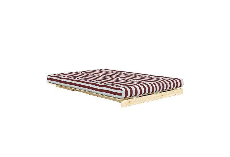 Karup Design Daybett Roots Sofa Bed, Schlafsofa, Bettfunktion, FSC®-Massivholz, Inkl. Futonmatratze, Made in Europe, langlebig, B: 140 oder 160 cm, Beige, – Produktbild 5 von 8