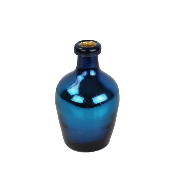 Mitienda Shop Mitienda Shop Dekovase Espejo blau silber | Blumenvase – Produktbild 2 von 4