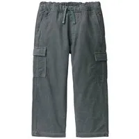 People Wear Organic People Wear Organic Feinkord Hose, grün uni, Eukalyptus, – Produktbild 1 von 1
