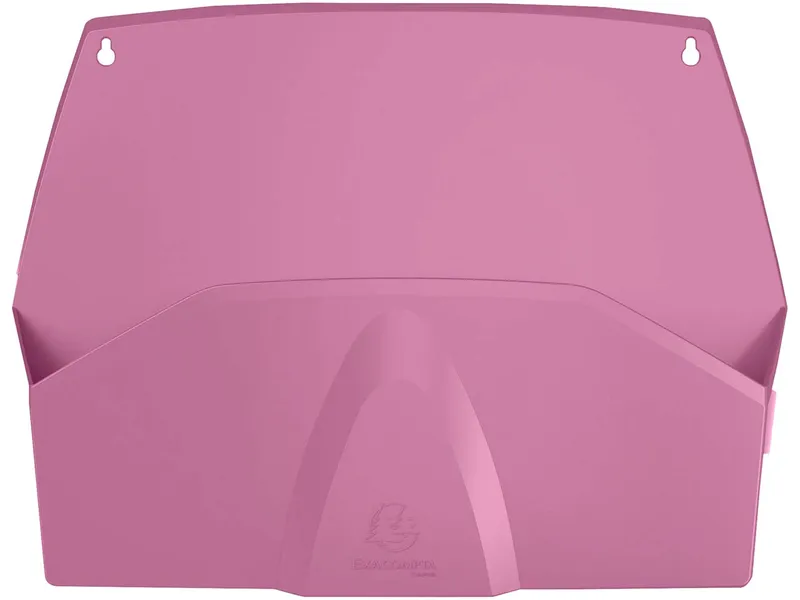 Exacompta Exacompta Wandprospekthalter "AutentiK" horizontal, 1 Fach, 72 x 382 x 289 mm, rosa – Produktbild 1 von 1