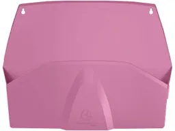 Exacompta Exacompta Wandprospekthalter "AutentiK" horizontal, 1 Fach, 72 x 382 x 289 mm, rosa – Produktbild 1 von 1