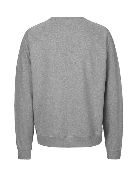 Neutral Neutral® Tiger Cotton Unisex Sweatshirt, Grau (grey-melange, – Produktbild 3 von 3
