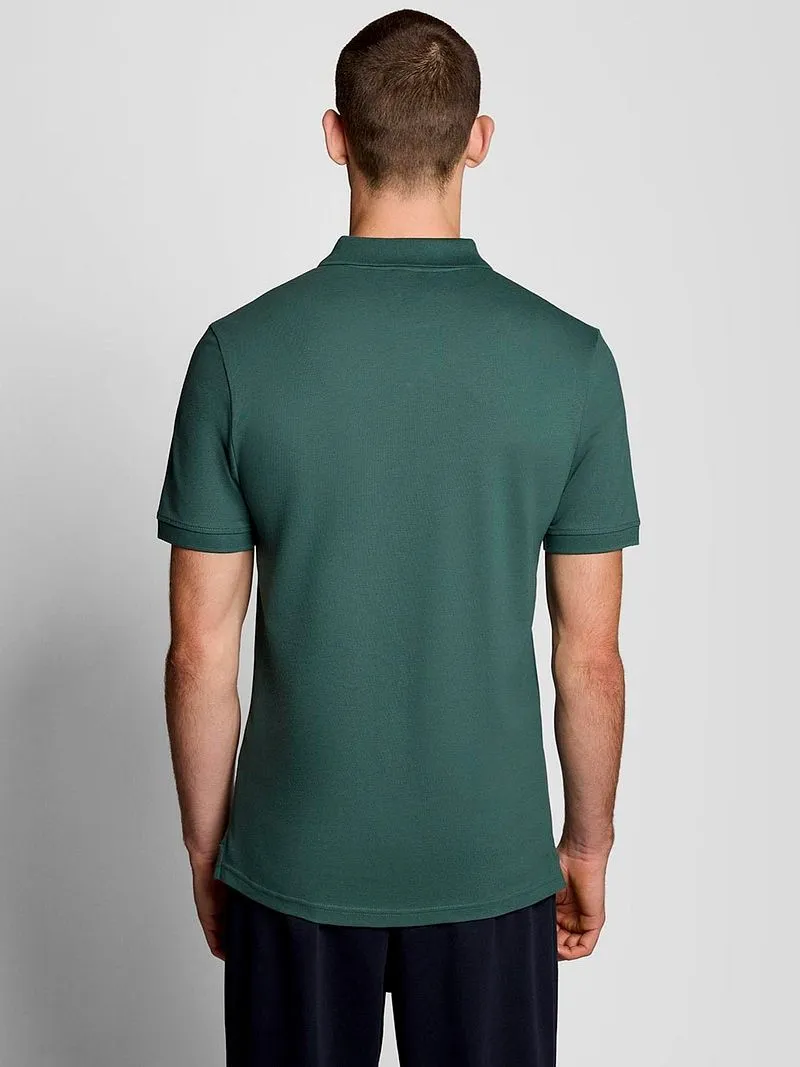Lyle and Scott Lyle and Scott Poloshirt Everglade Grün - Größe S, Dunkelgrün, – Produktbild 3 von 5