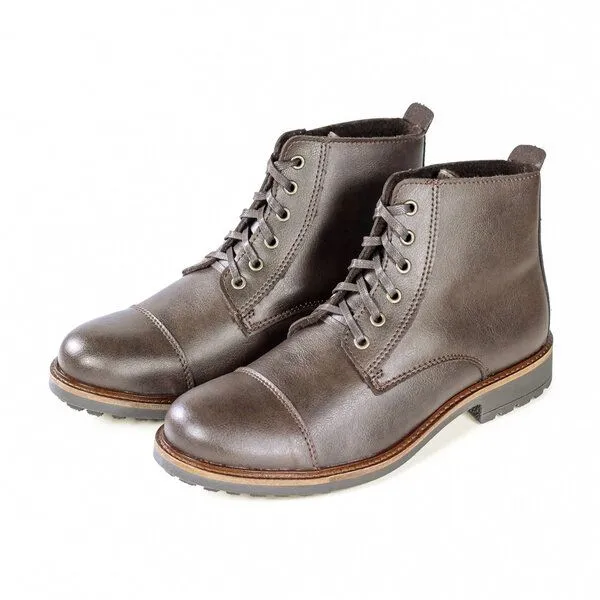 Fairticken Fairticken Vegane gefütterte Unisex Boots PERAL, Braun, – Produktbild 3 von 4
