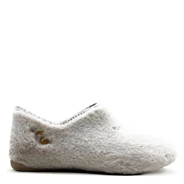 thies Hausschuh "thies ® Rec Slipper Boots" aus rec. Fell, Cream, – Produktbild 1 von 4